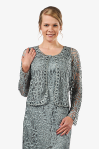 Soulmates C402 Hand Crocheted Beaded Jacket