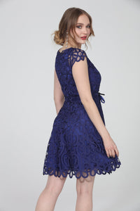 Soulmates D1308 Lace Mini Cocktail Party Dress