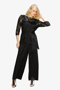 Soulmates 1604 Evening Asymmetrical Top with Pants Set