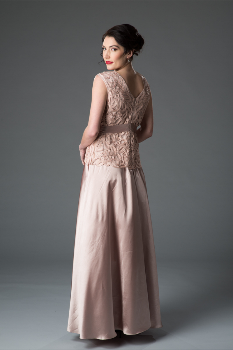 Soulmates 1611 Embellished Bow Formal Evening Dress