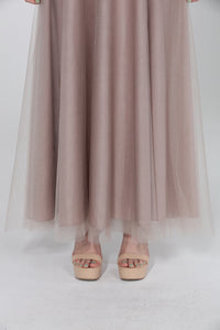 PRE-ORDER Soulmates 2602 Off Shoulder Lace 3/4 Sleeve Evening Gown