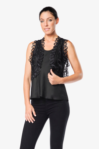 Soulmates C28S Hand Crocheted Lace Vest