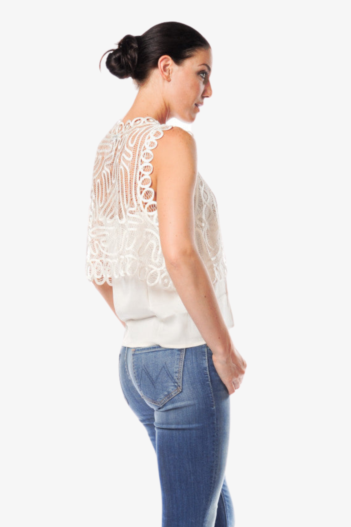 Soulmates C28S Hand Crocheted Lace Vest