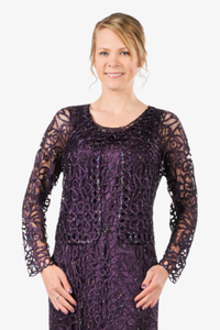 Soulmates C402 Hand Crocheted Beaded Jacket