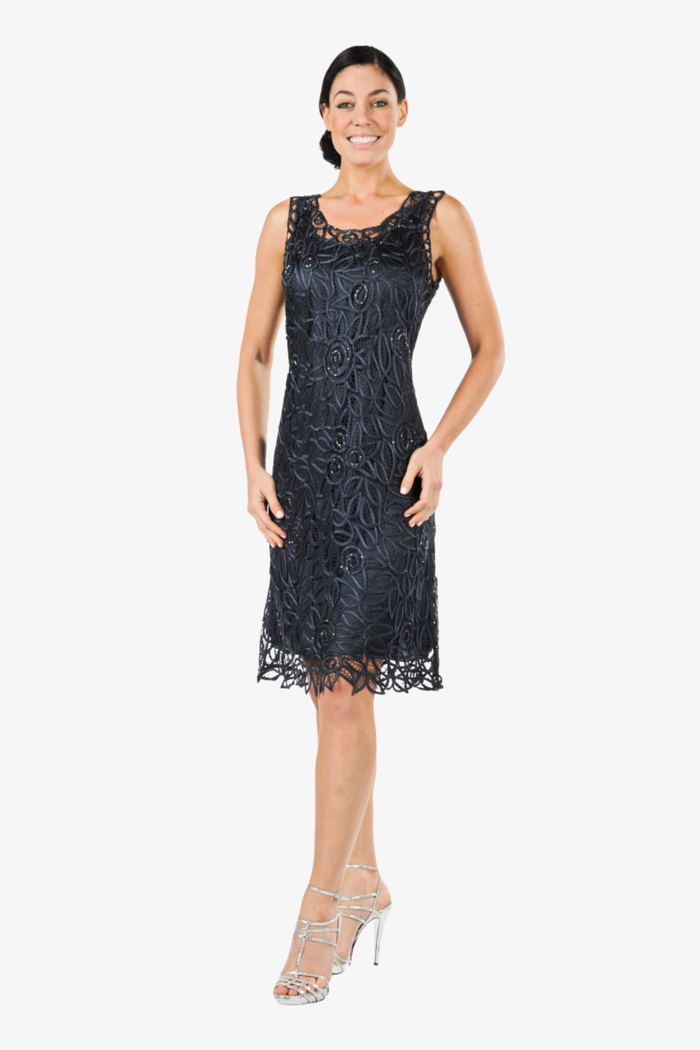 Soulmates C907 Mother of Bride Mandarin High Neck Jacket with Madi Dress Set (Capsule)