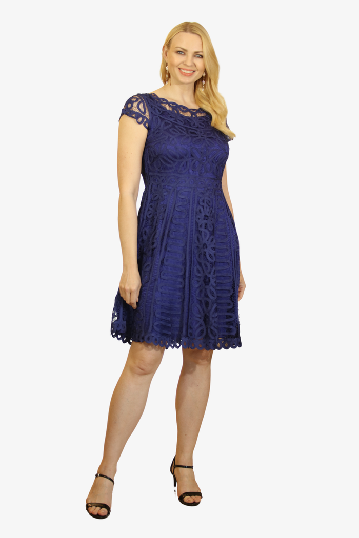 Soulmates D1319 Hand Crocheted Lace Wedding Party Bridal Shower Dress (Capsule2)