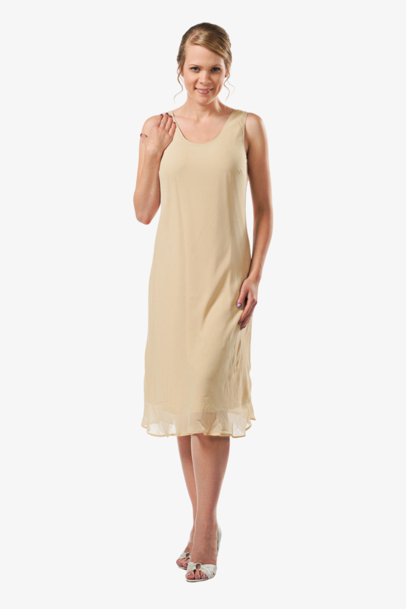 Soulmates S1201 Silk Chiffon Tank Dress