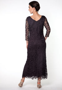 Soulmates C904 Handmade Silk Lace V-Neck Dress (Capsule)