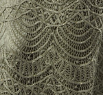 Beaded Hand Crochet Bolero Jacket Dress Set