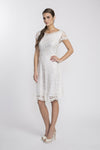 Hand Crochet Lace Wedding Party Bridal Shower Dress