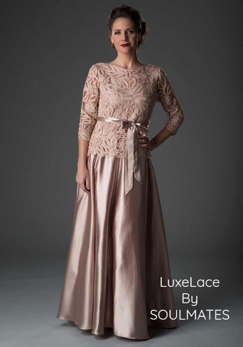 Beaded Embroidered Formal Evening Gown